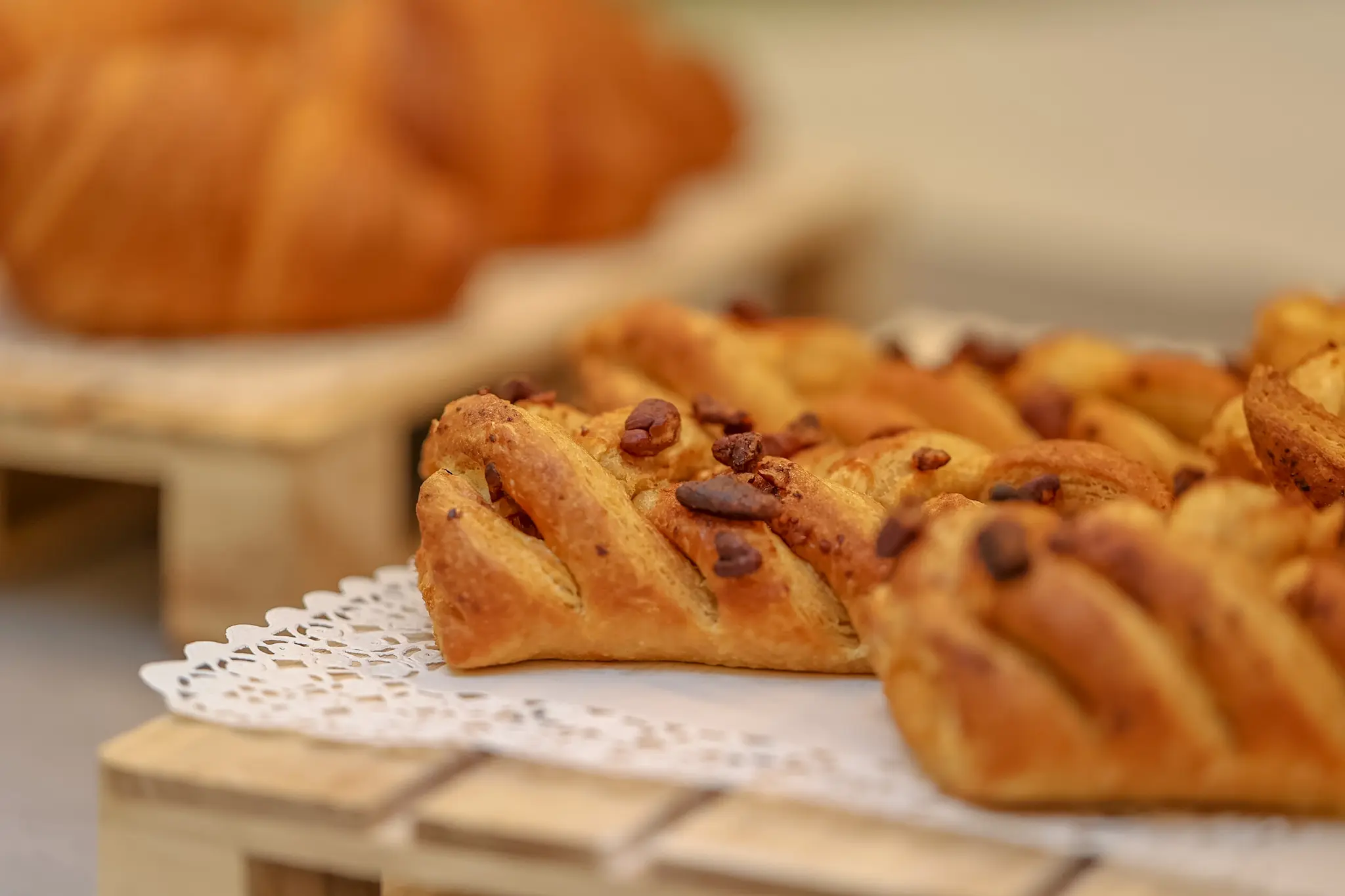 Dolci fatti in casa al buffet della colazione dell'Hotel Rosanna